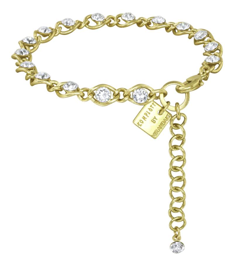 konplott - Armband - Magic Fireball weiß/gold von konplott