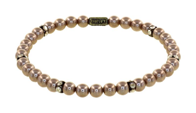 konplott - Armband - Pearl Shadow braun von konplott