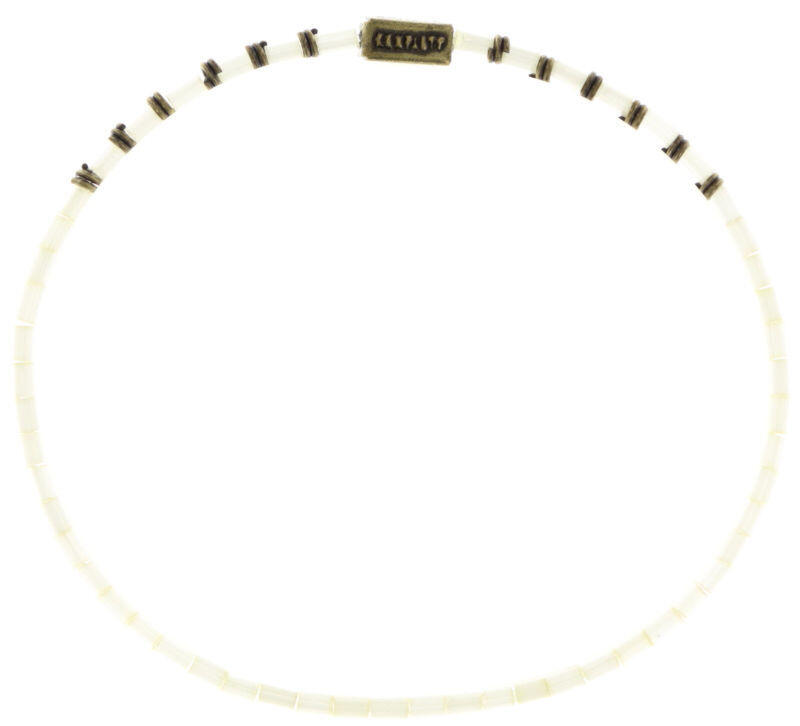 konplott - Armband - Petit Glamour D´Afrique beige von konplott