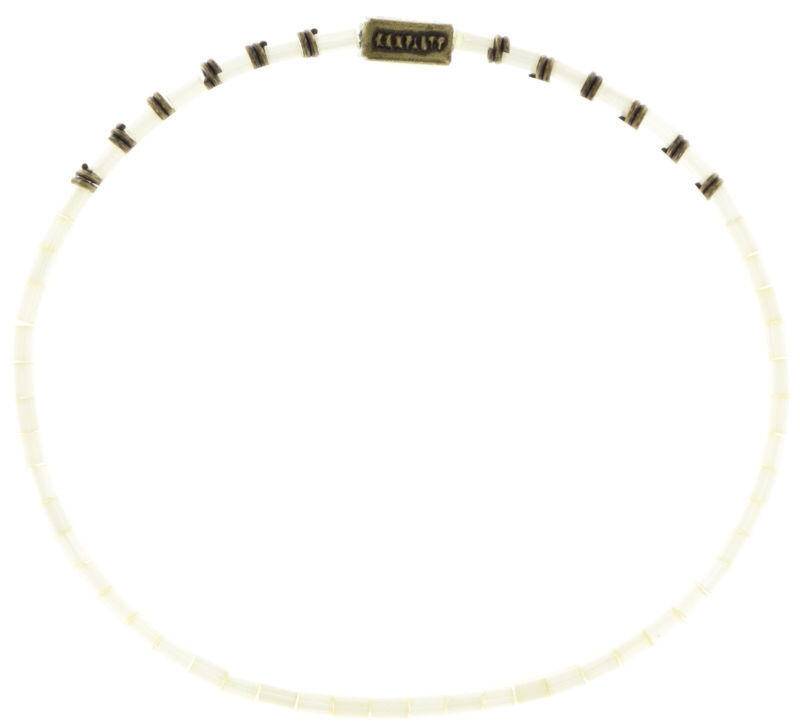 konplott - Armband - Petit Glamour D´Afrique beige von konplott