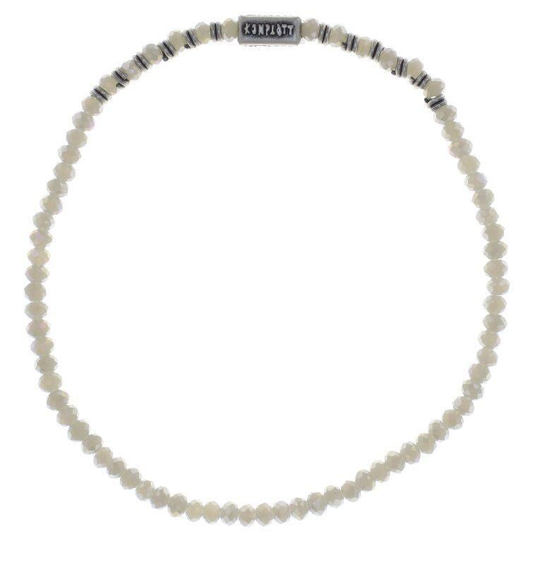 konplott - Armband - Petit Glamour D´Afrique beige von konplott