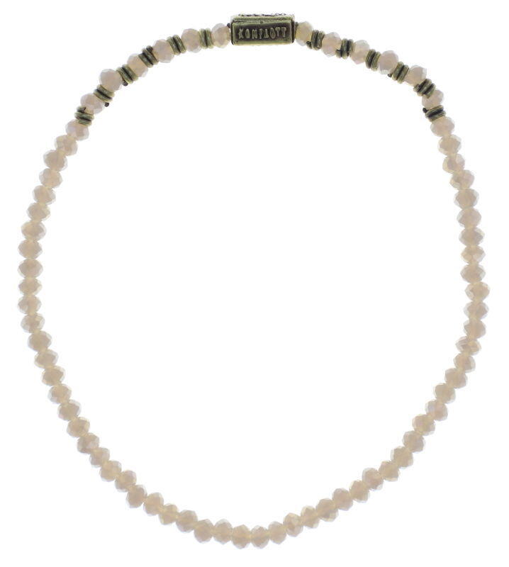konplott - Armband - Petit Glamour D´Afrique braun/beige von konplott