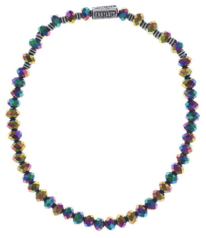 konplott - Armband - Petit Glamour D´Afrique gelb/lila von konplott