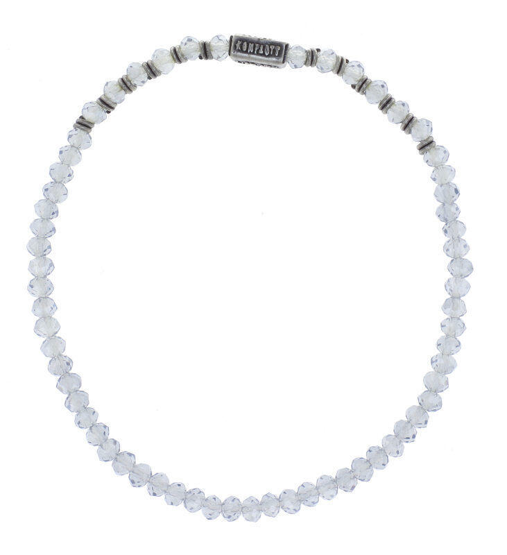 konplott - Armband - Petit Glamour D´Afrique weiß von konplott