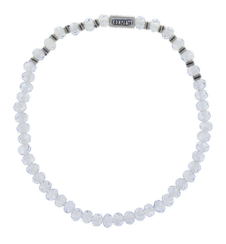 konplott - Armband - Petit Glamour D´Afrique weiß von konplott