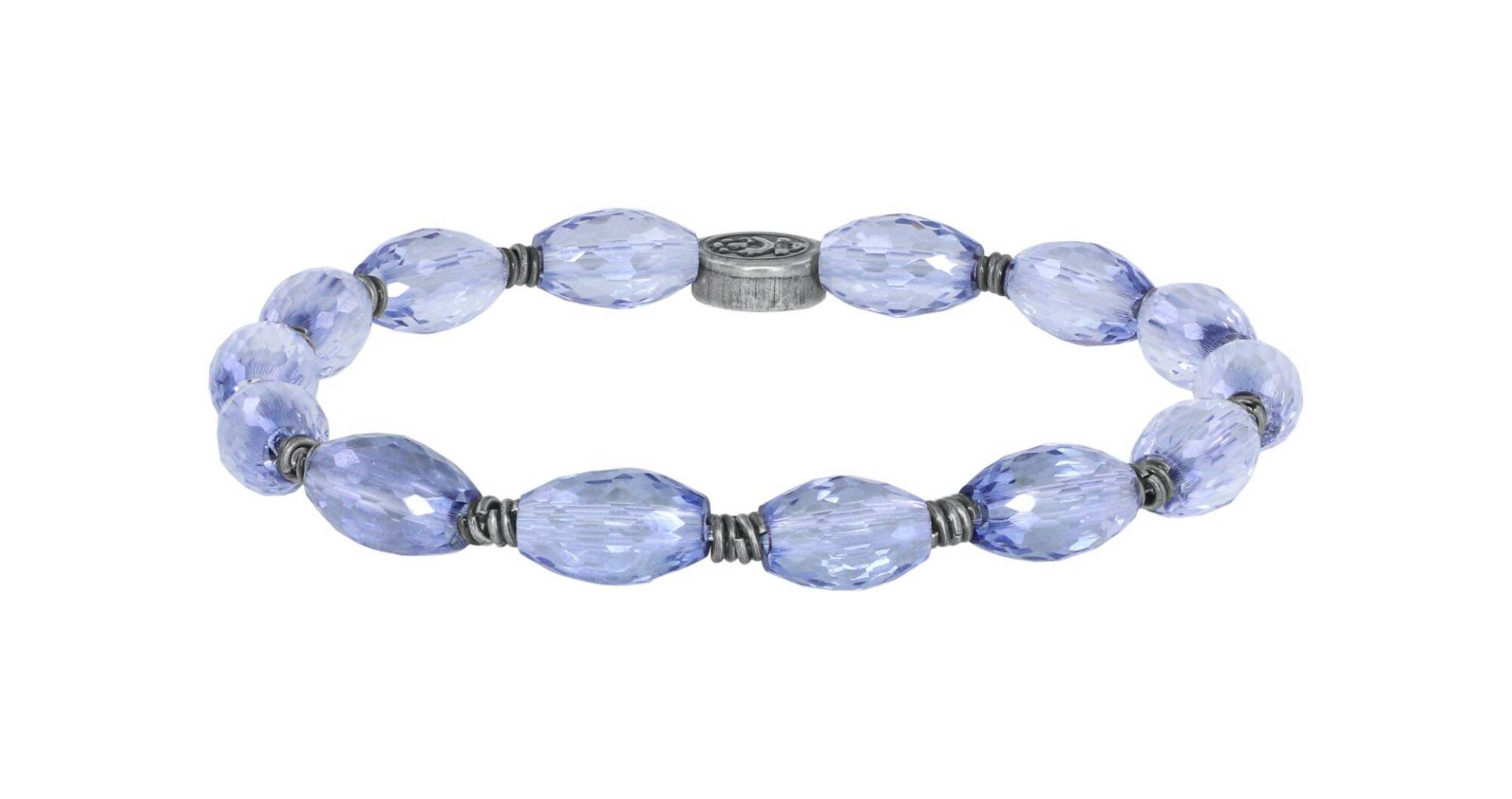 konplott - Armband - Petit Glamour DAfrique blau von konplott