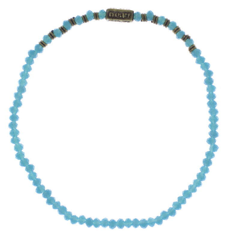 konplott - Armband - Petit Glamour DAfrique blau von konplott