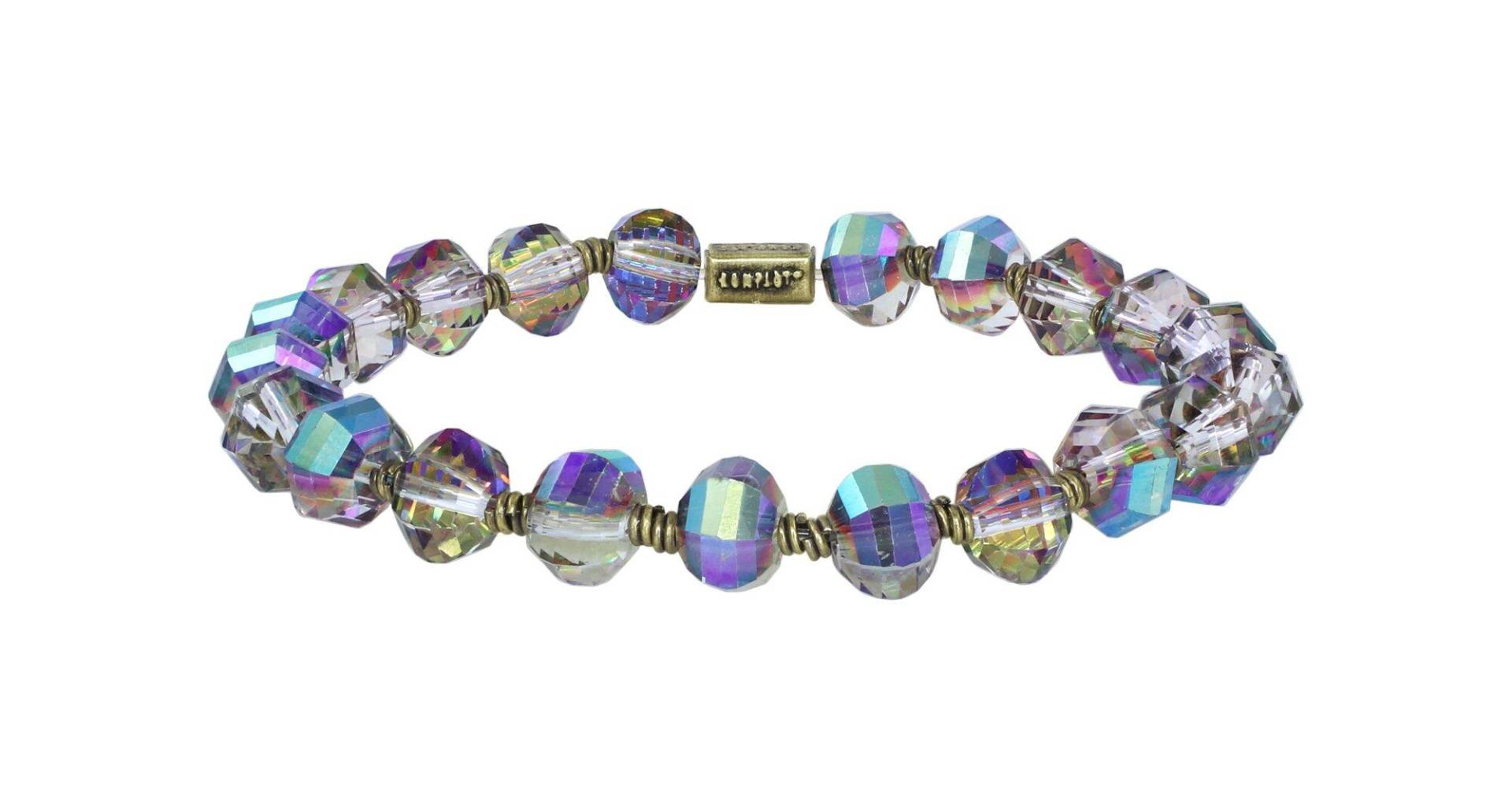 konplott - Armband - Petit Glamour dAfrique blau/lila von konplott