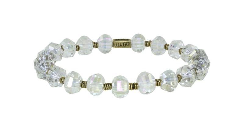 konplott - Armband - Petit Glamour dAfrique weiß von konplott