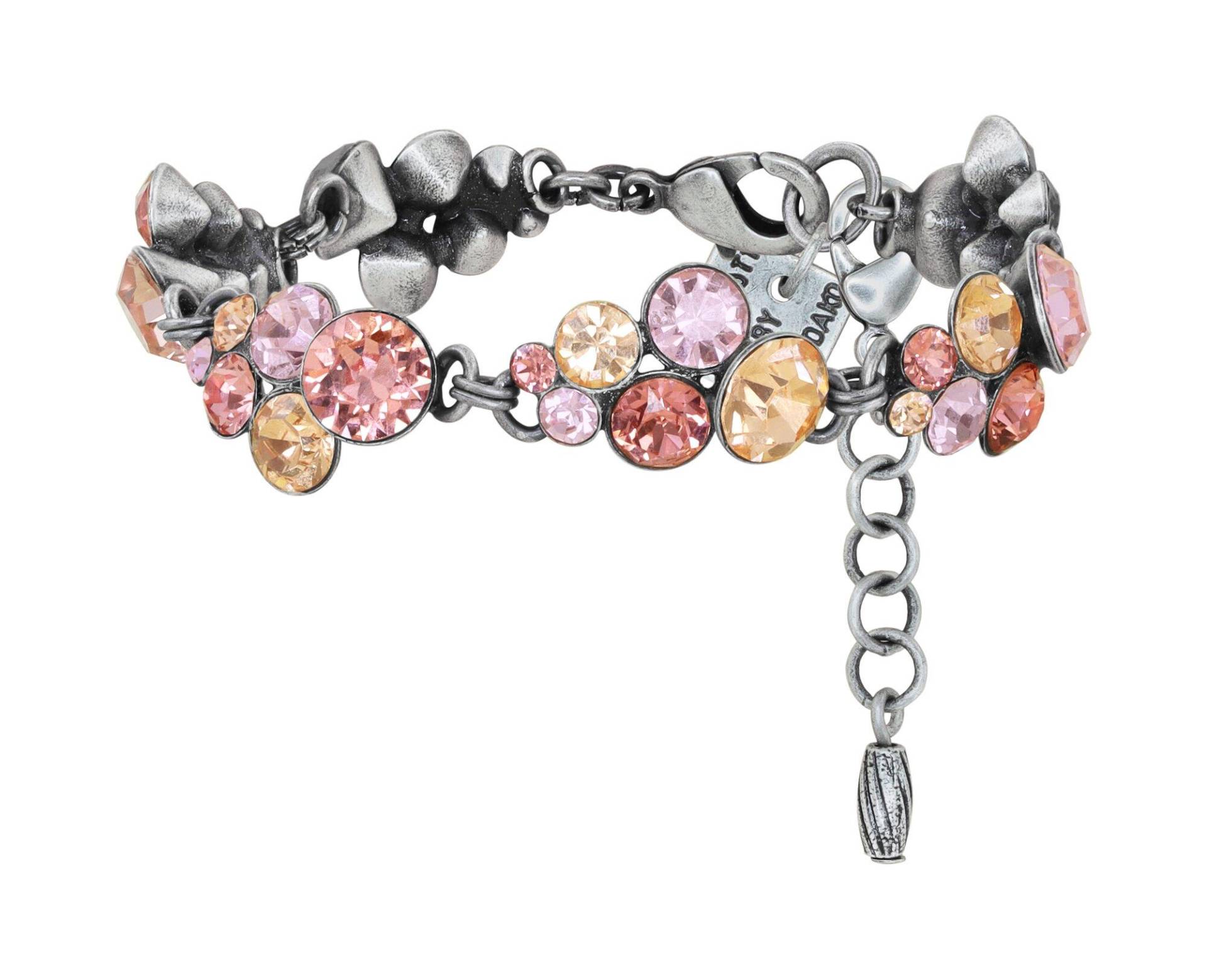 konplott - Armband - Petit Glamour gelb/pink von konplott