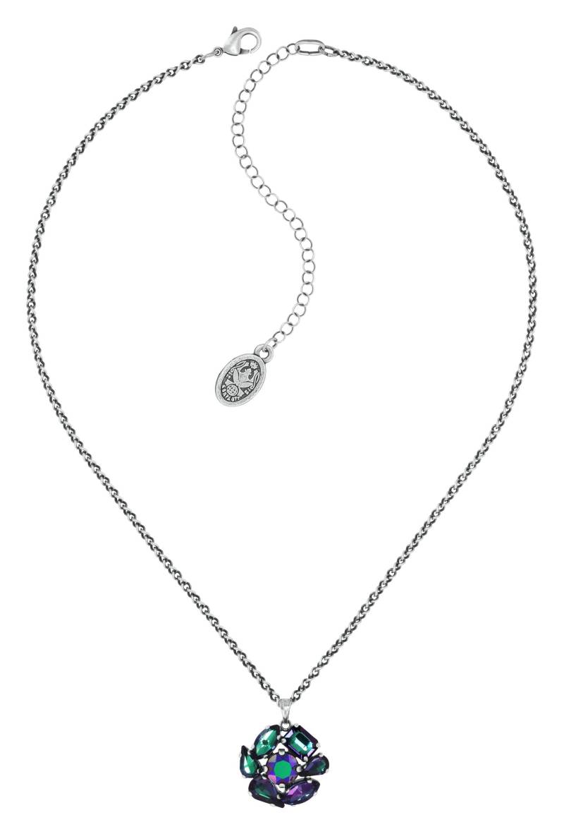 konplott - Halskette - Afternoon Tea de Luxe blau/grün/lila von konplott