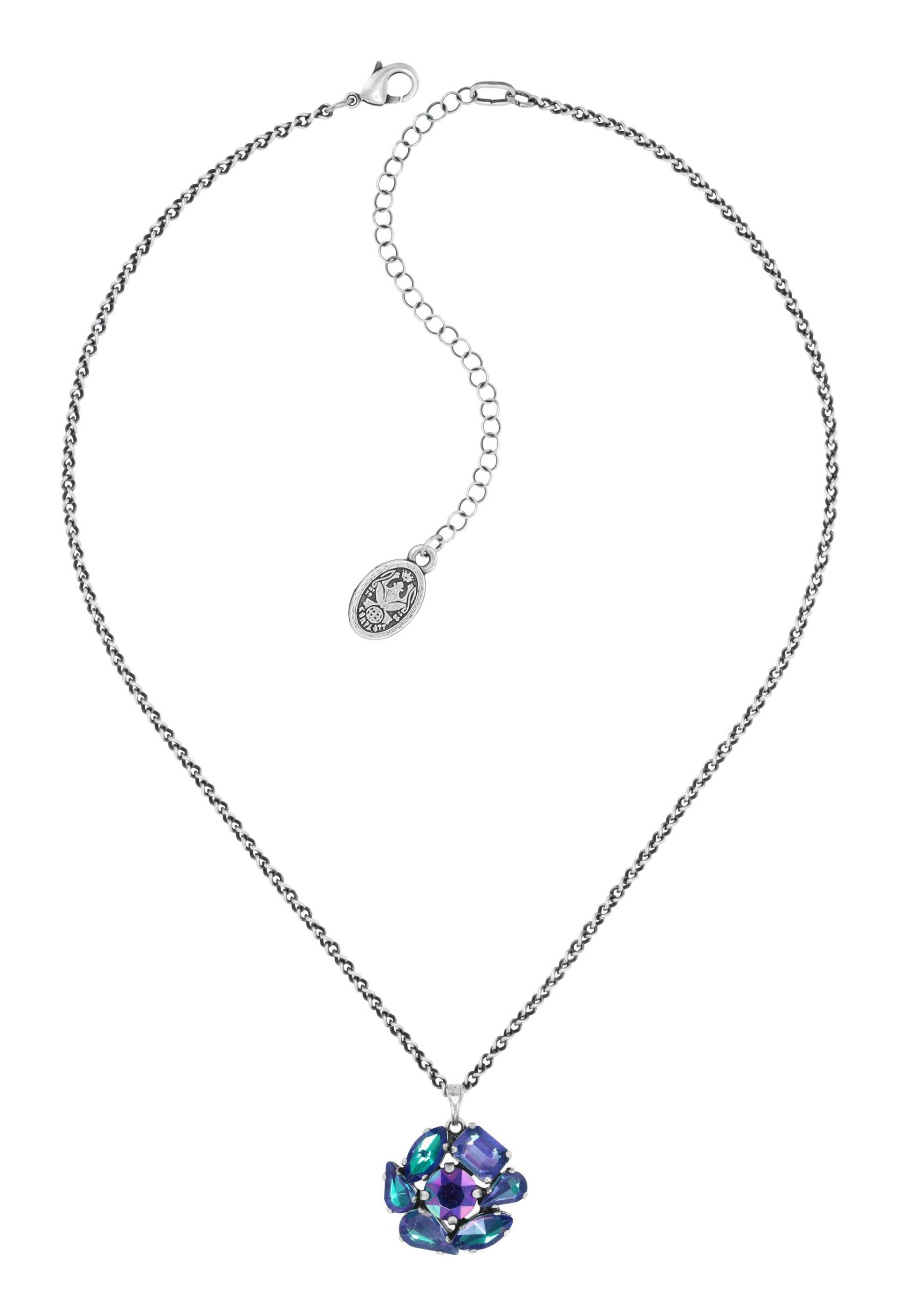 konplott - Halskette - Afternoon Tea de Luxe blau/lila von konplott