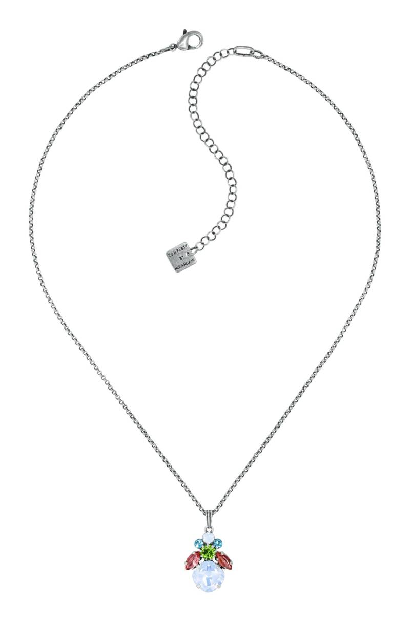 konplott - Halskette - Artdecode weiß/silver von konplott