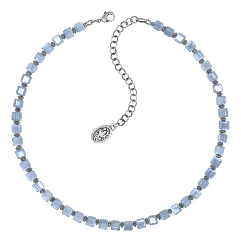 konplott - Halskette - Cubes blau von konplott