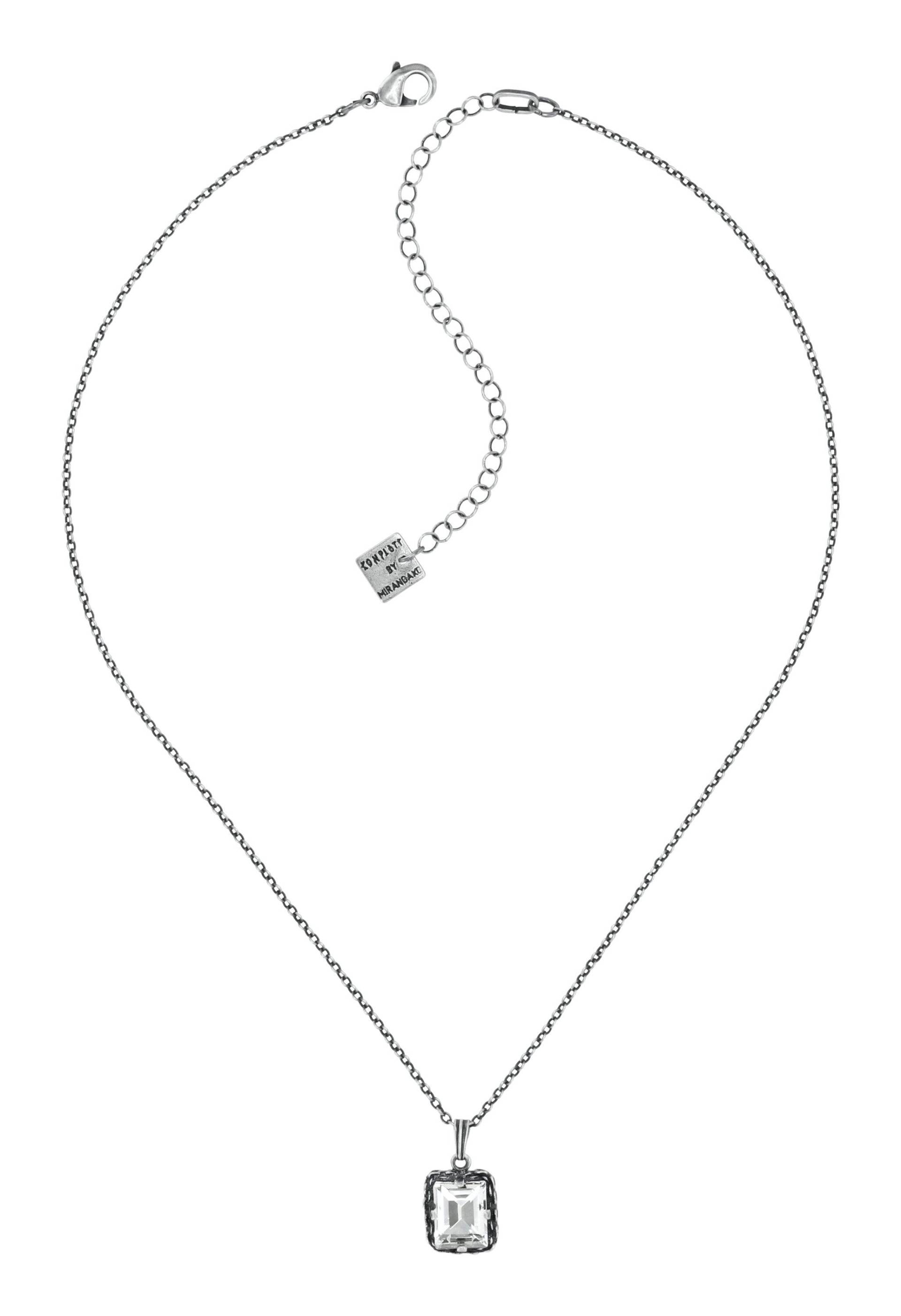 konplott - Halskette - Daily Desire weiß/silver von konplott