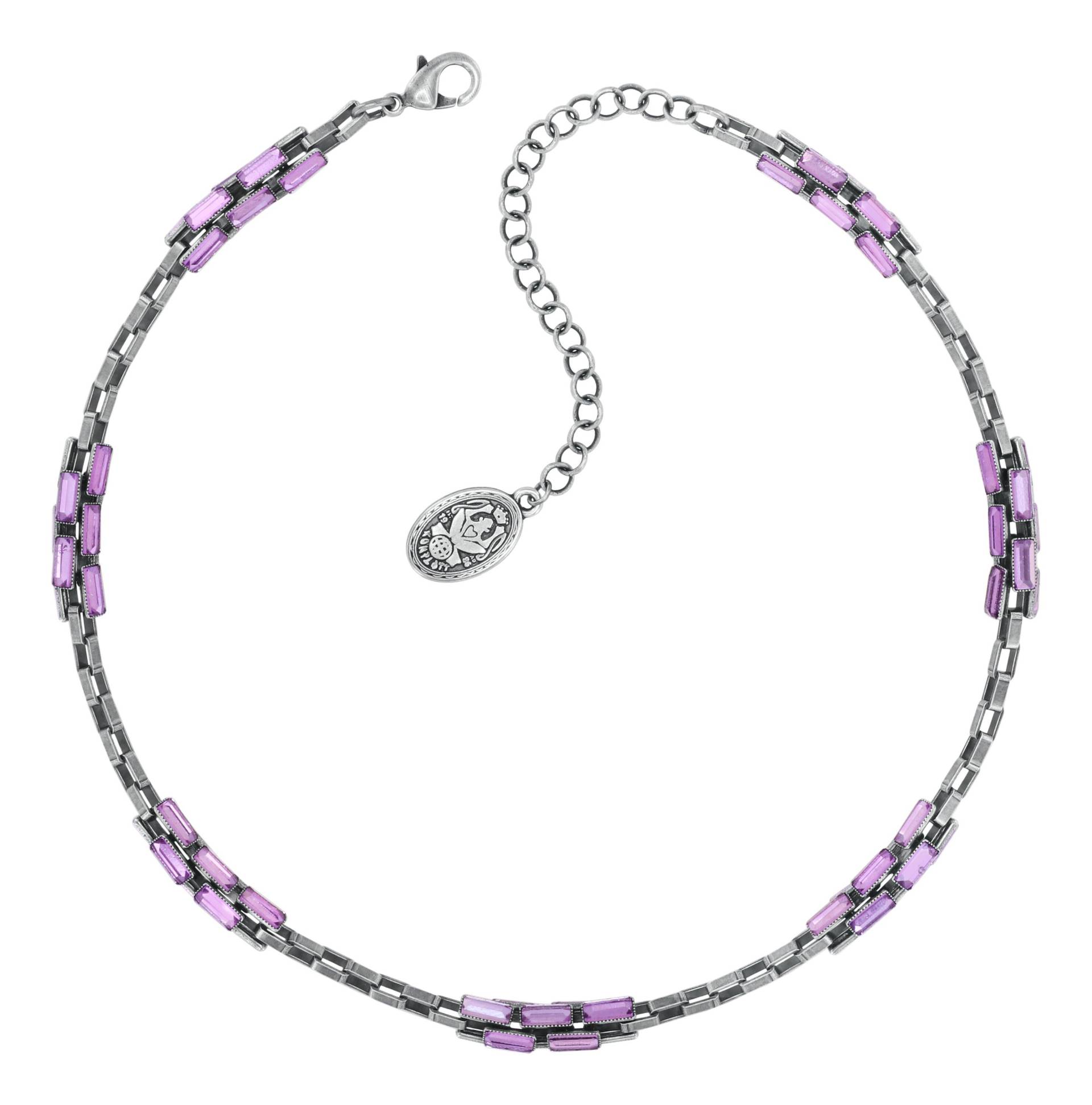 konplott - Halskette - Industrial Snake silver von konplott