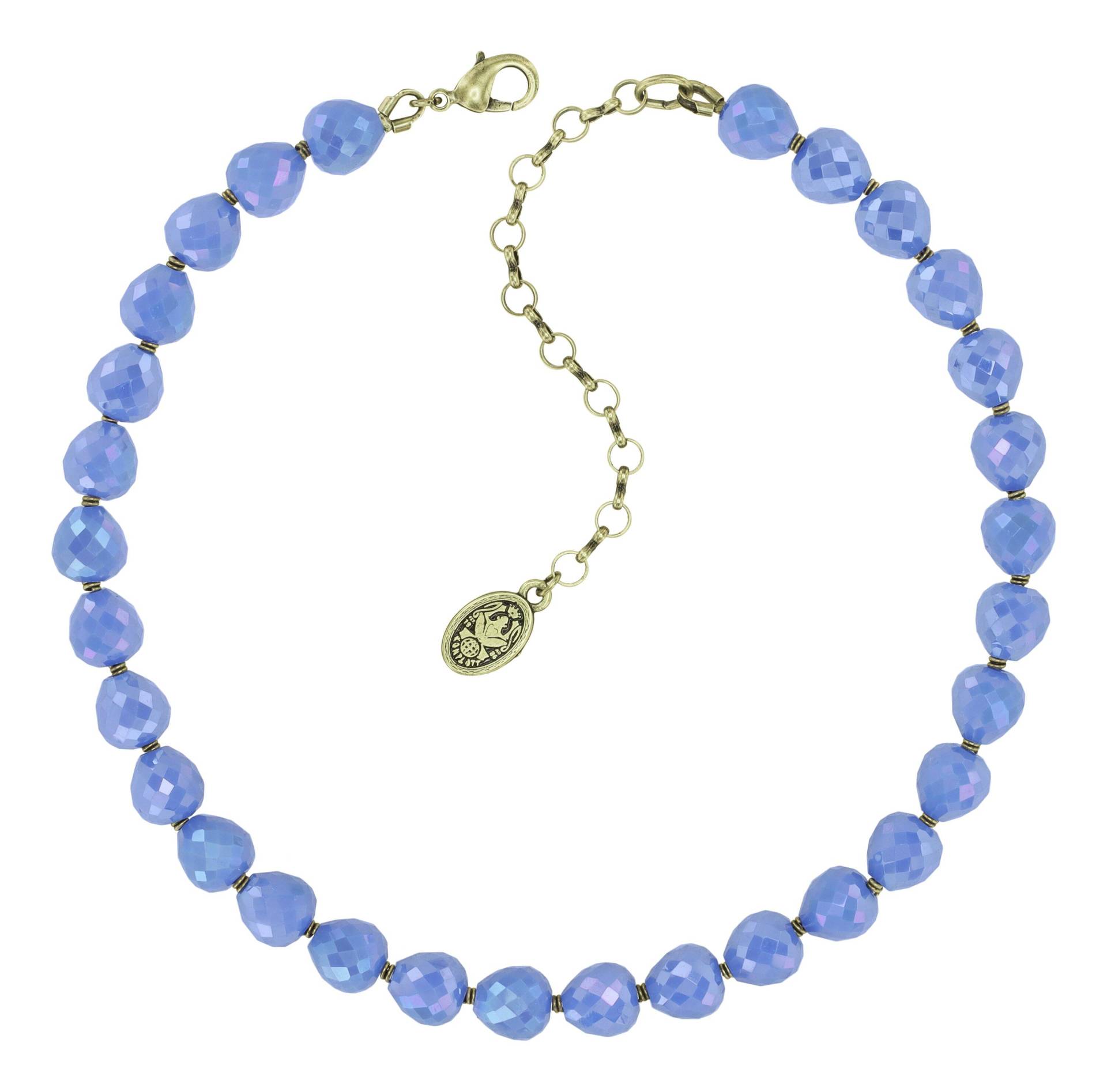 konplott - Halskette - Merry Go Round blau von konplott