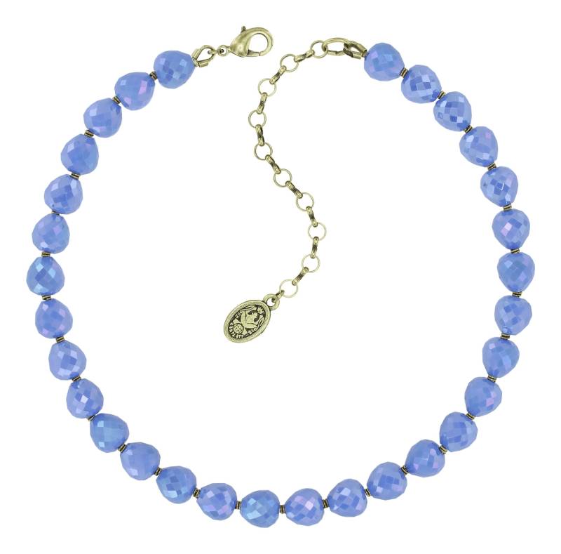 konplott - Halskette - Merry Go Round blau von konplott