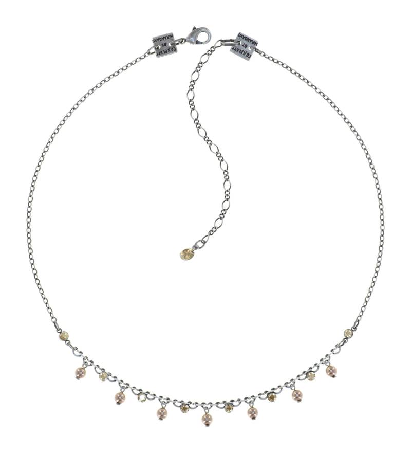 konplott - Halskette - Pearl Shadow braun von konplott