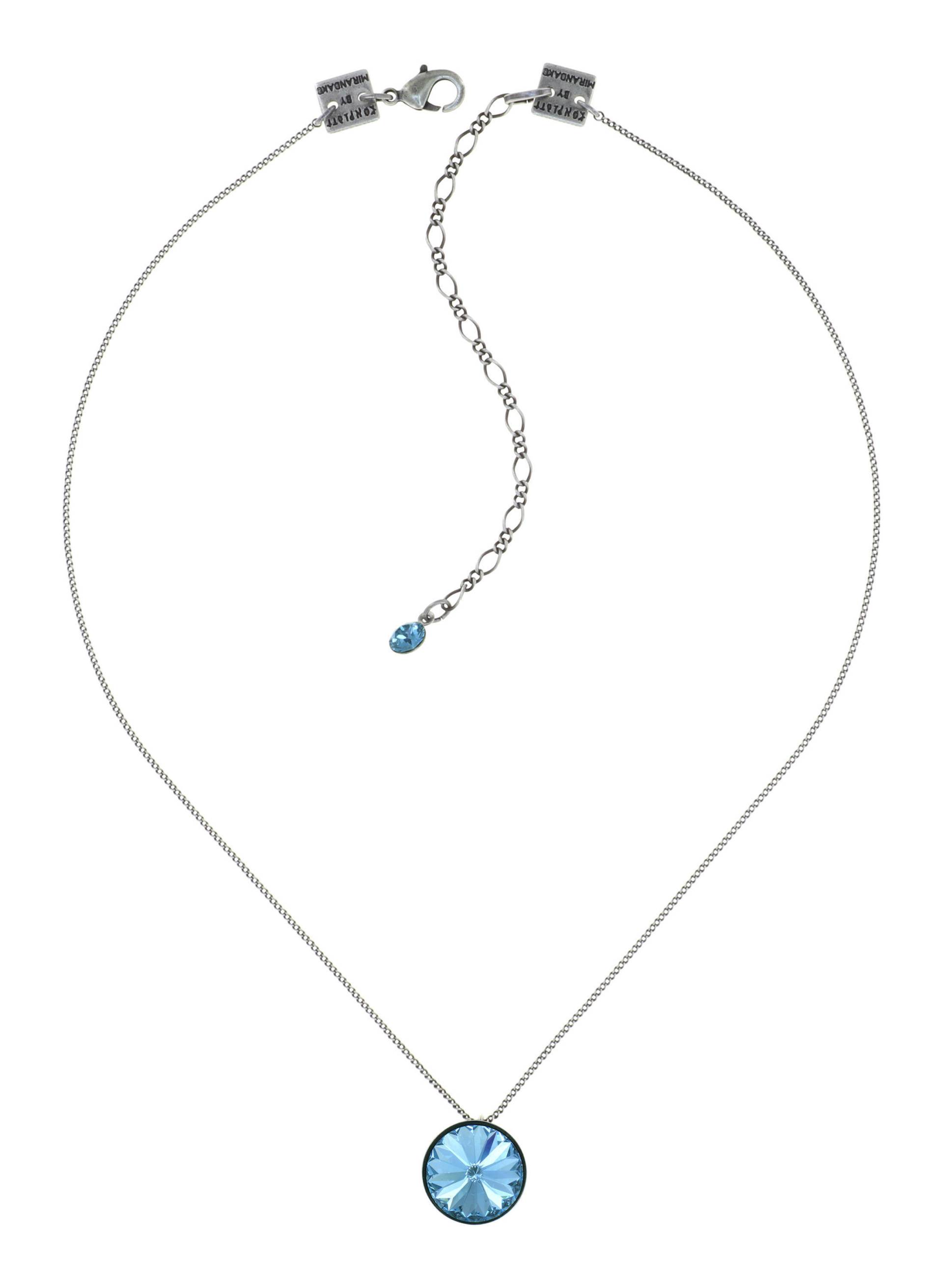 konplott - Halskette - Rivoli blau von konplott