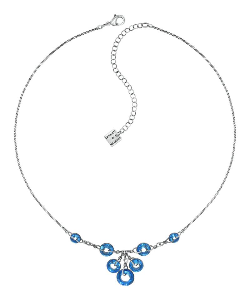 konplott - Halskette - Sporty Glimpse blau von konplott