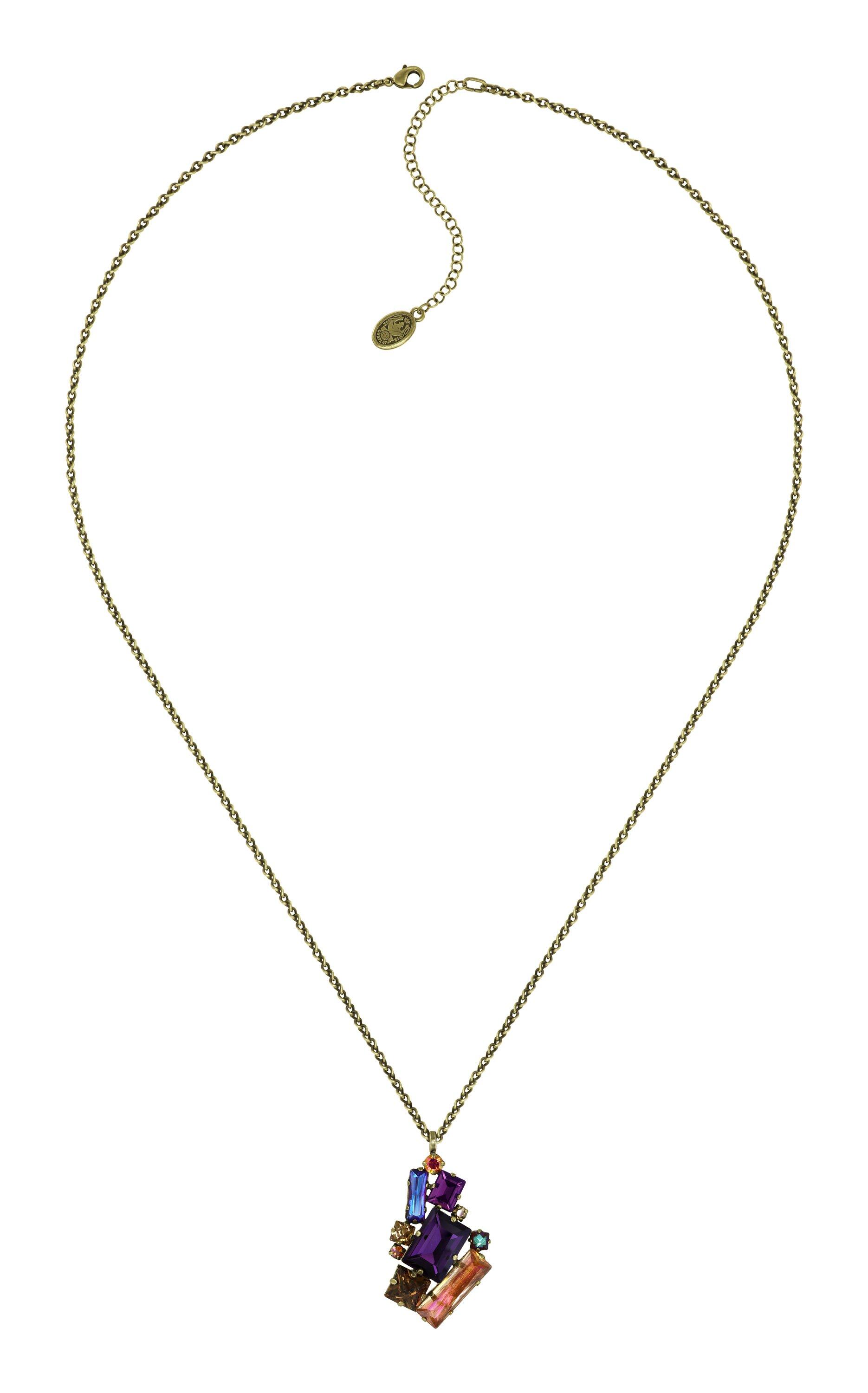 konplott - Halskette - Straight to Las Vegas violet von konplott