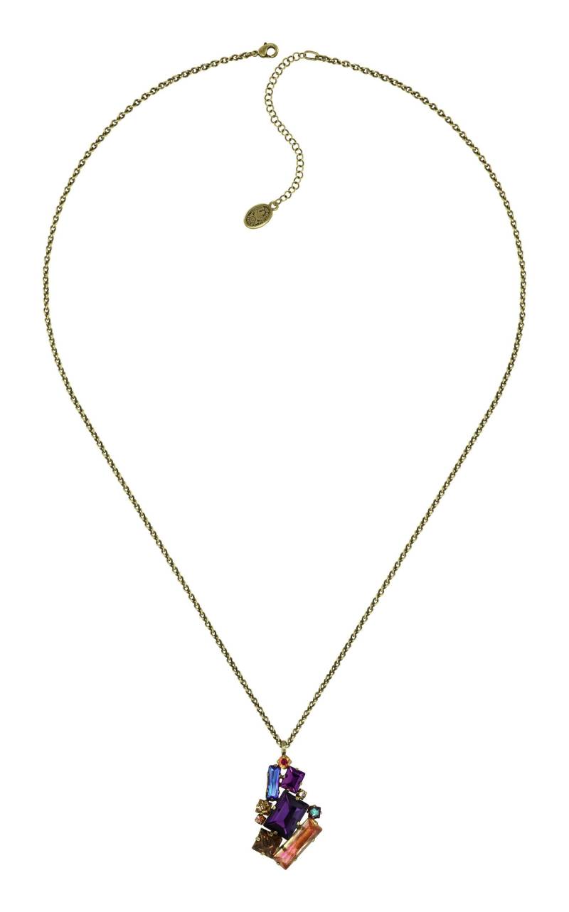 konplott - Halskette - Straight to Las Vegas violet von konplott