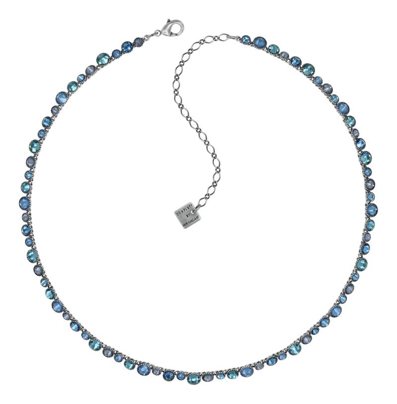 konplott - Halskette - Water Cascade blau von konplott