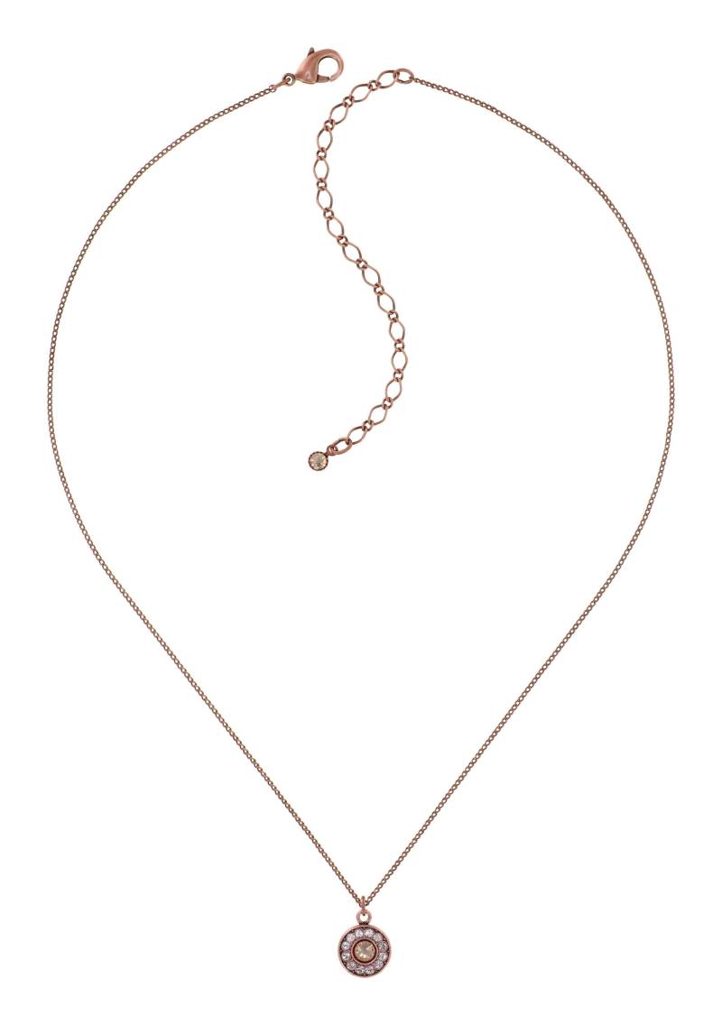 konplott - Halskette mit Anhänger - Spell on you orange/silver von konplott