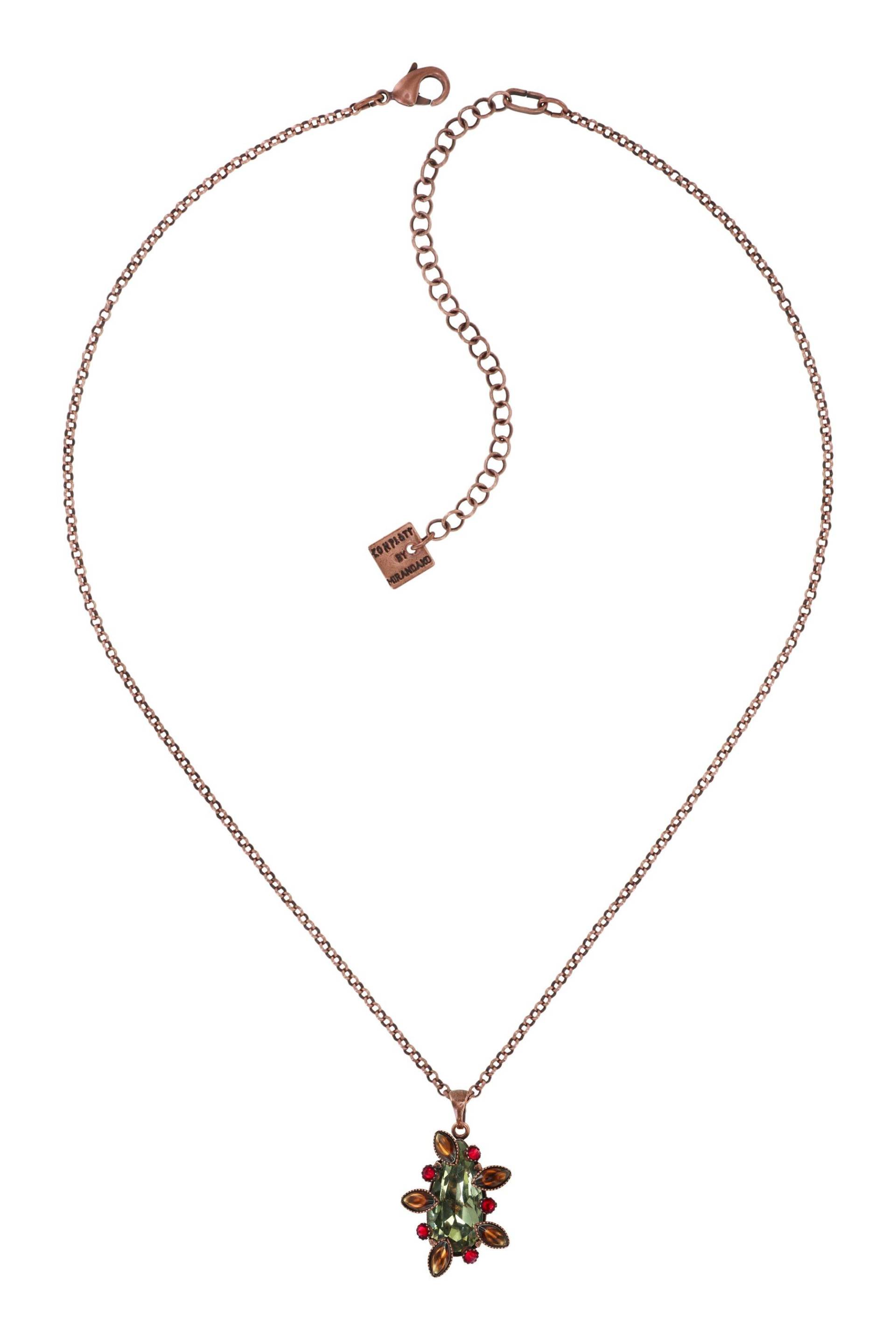 konplott - Kette - Alien Anemone braun/grün/rot von konplott