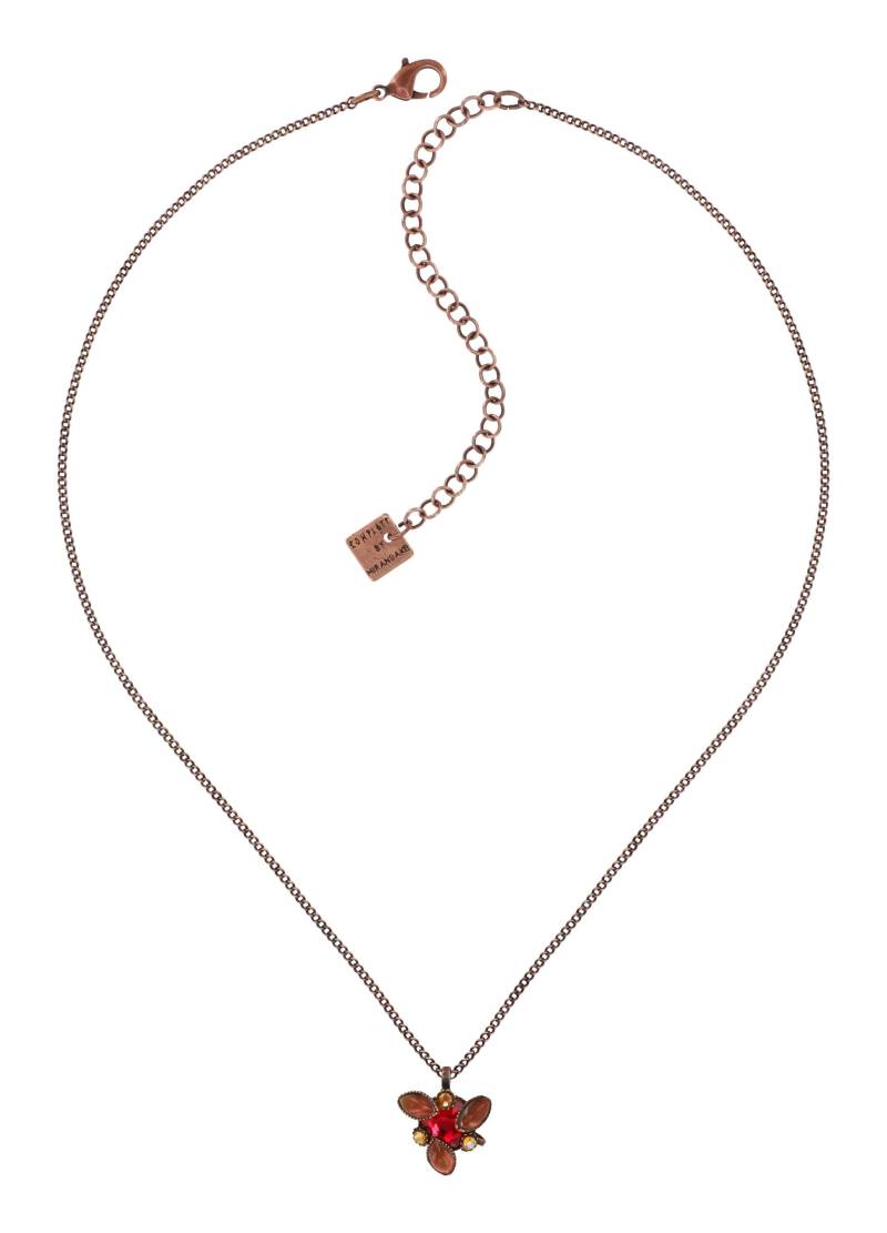 konplott - Kette - Alien Anemone braun/rot von konplott