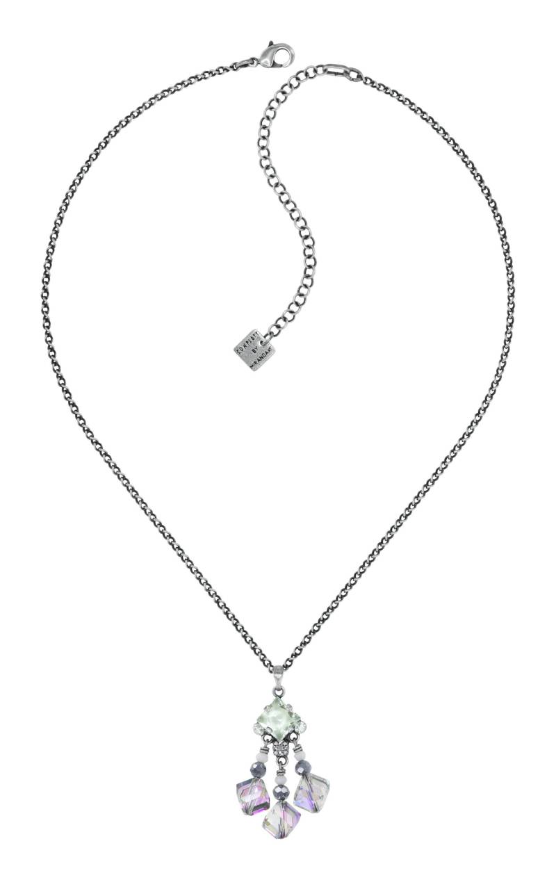 konplott - Kette - Indian Summer weiß/violet von konplott