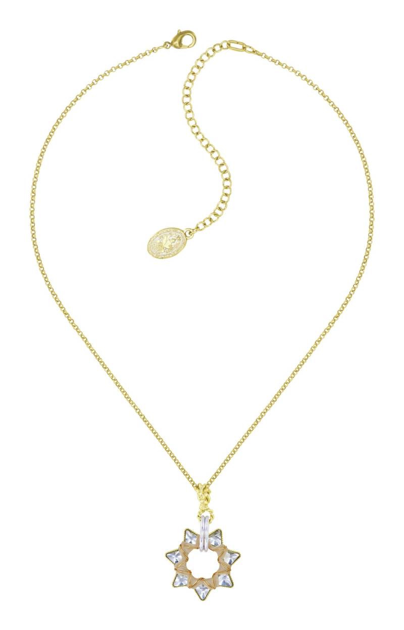 konplott - Kette - Kaleidotropical weiß/gold von konplott