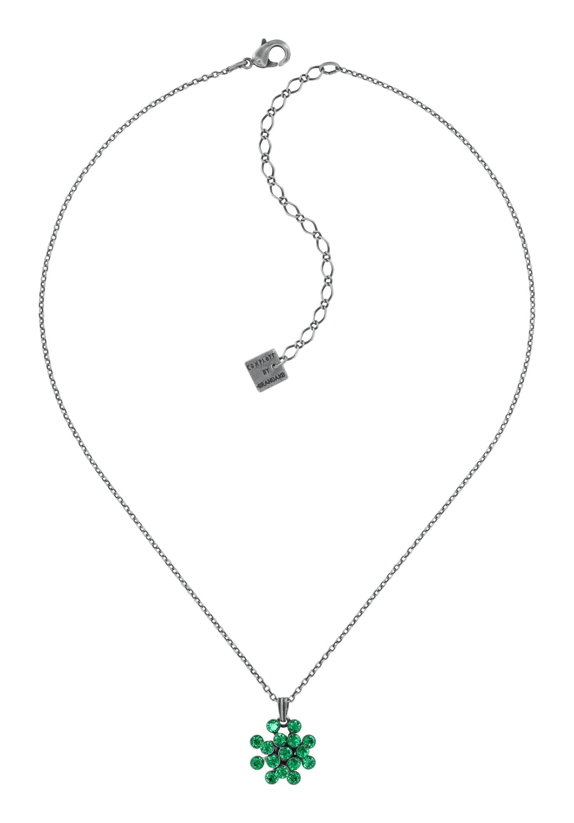konplott - Kette - Magic Fireball Mini grün/silver von konplott