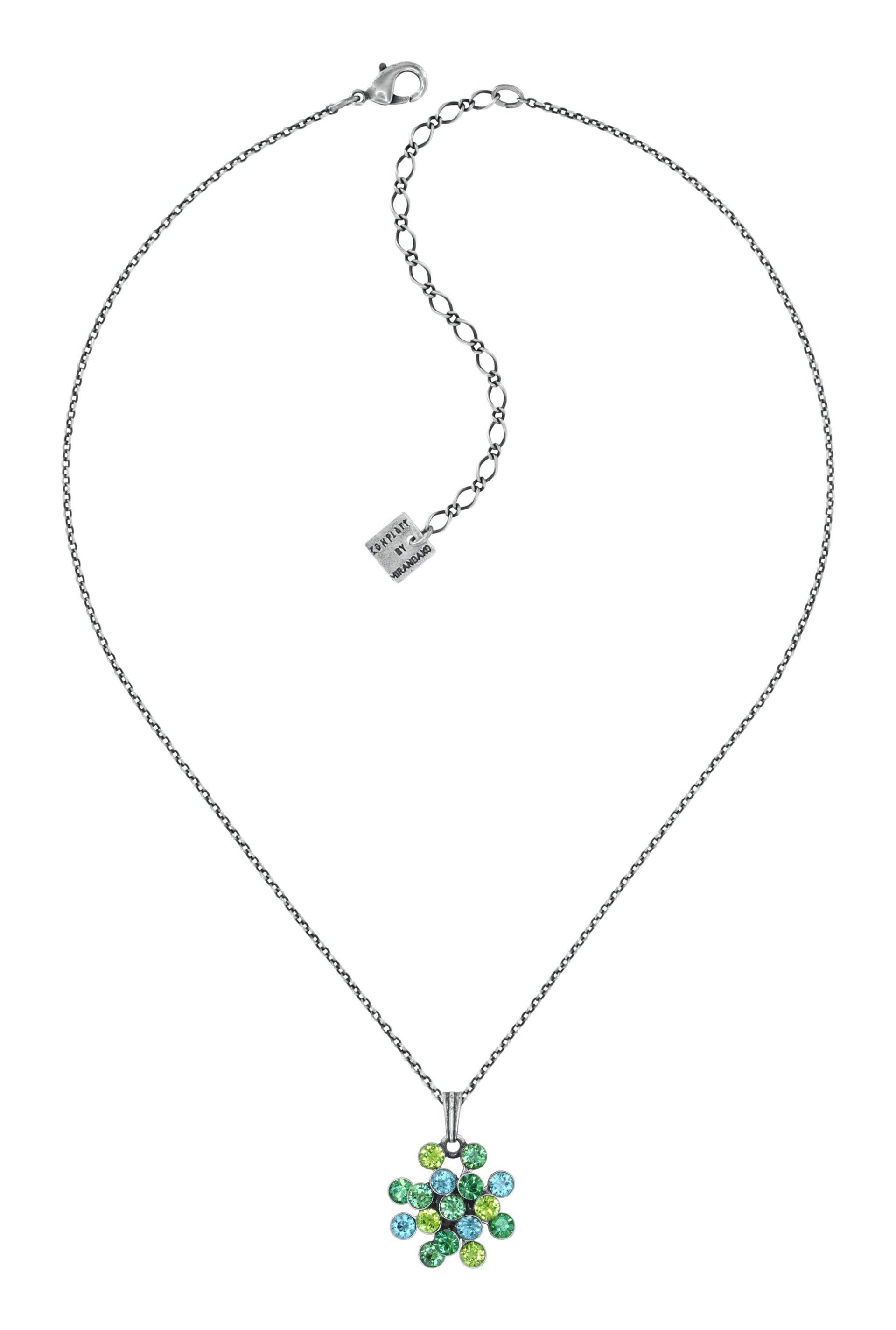 konplott - Kette - Magic Fireball Mini grün/silver von konplott
