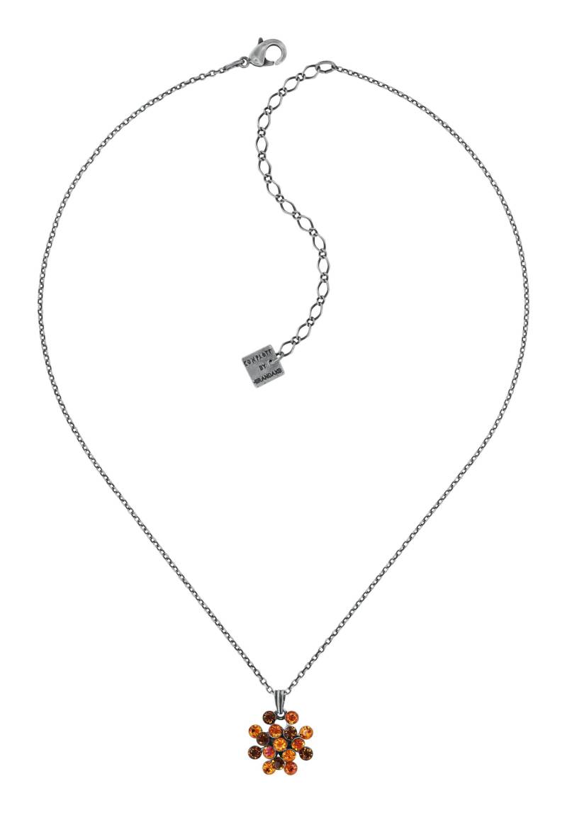 konplott - Kette - Magic Fireball Mini orange/silver von konplott