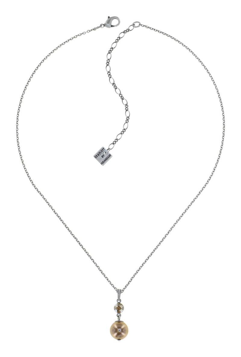 konplott - Kette - Pearl Shadow braun von konplott