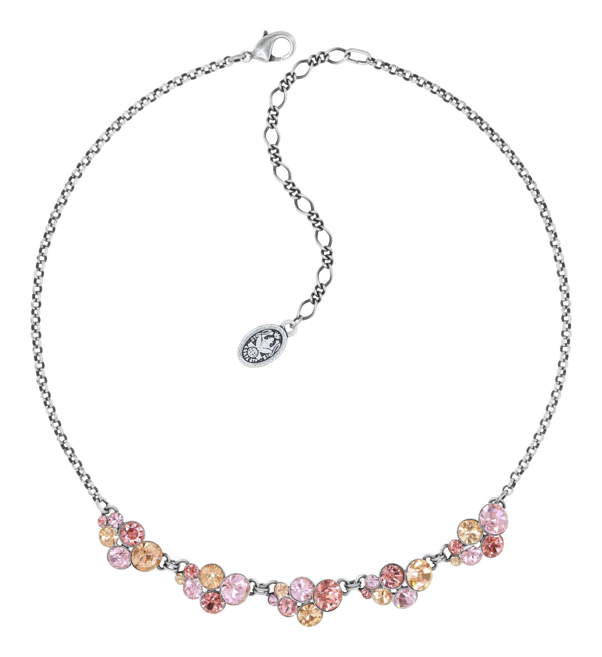 konplott - Kette - Petit Glamour pink/orange von konplott