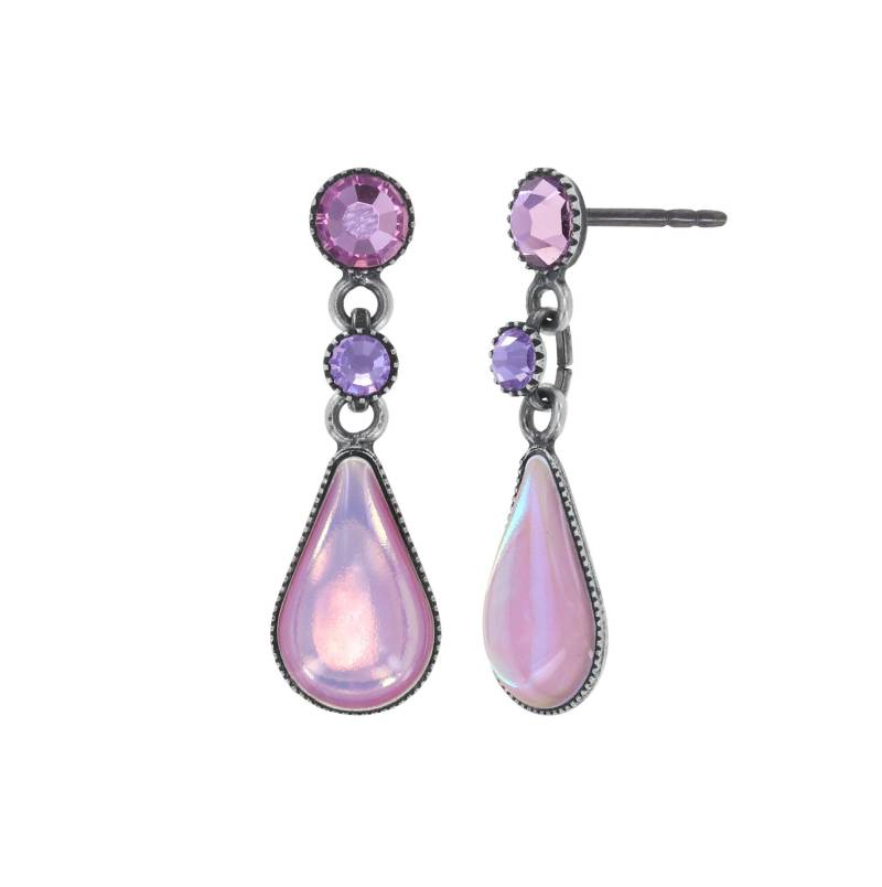 konplott - Ohrringe - Afternoon Bling lila von konplott