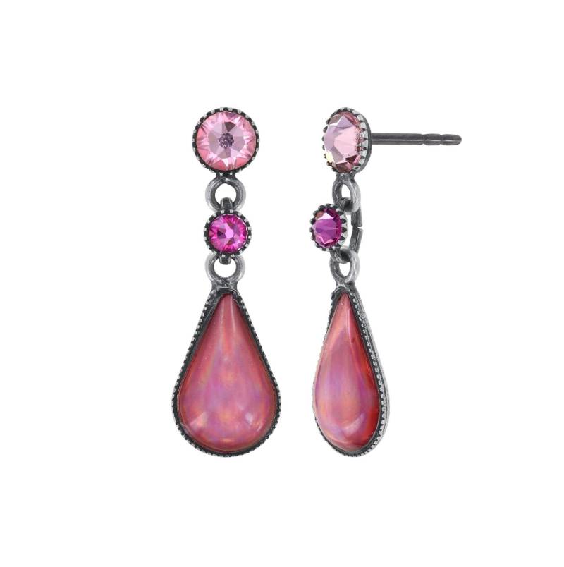 konplott - Ohrringe - Afternoon Bling pink von konplott