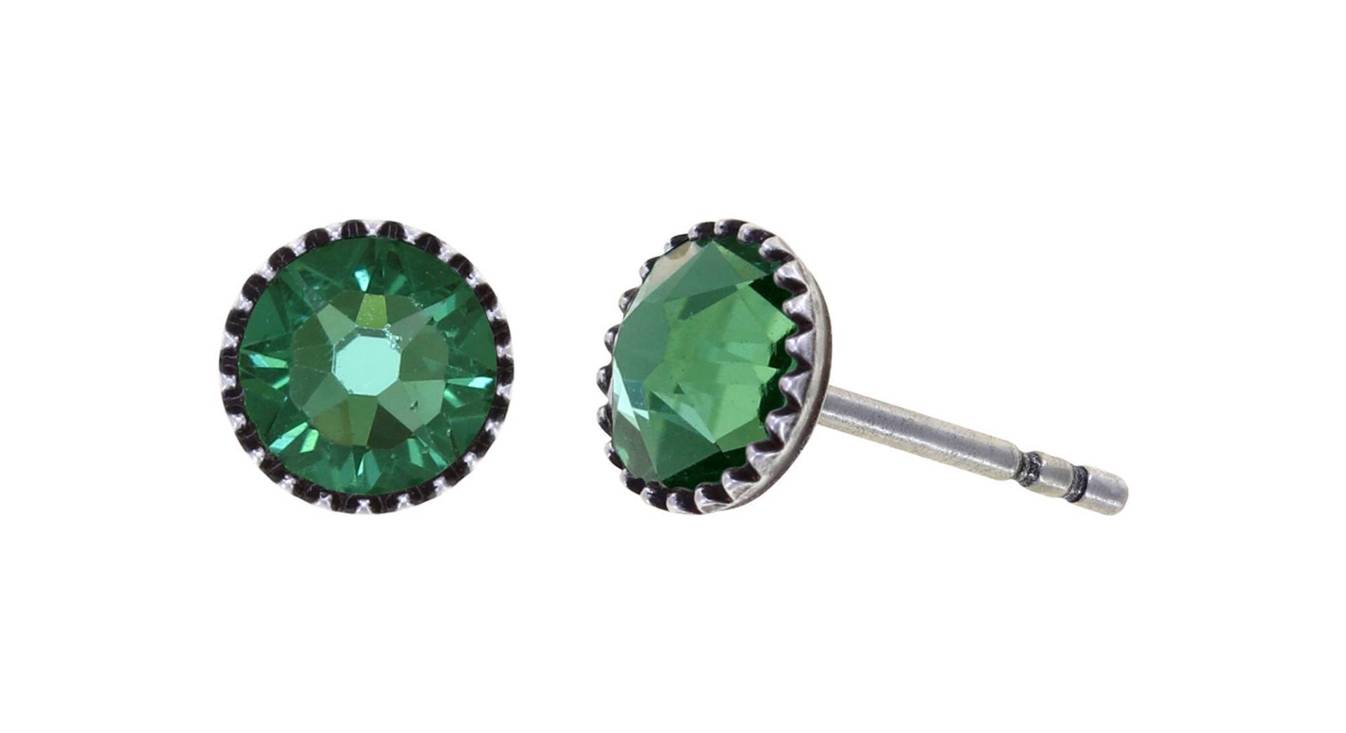 konplott - Ohrringe - Black Jack grün von konplott