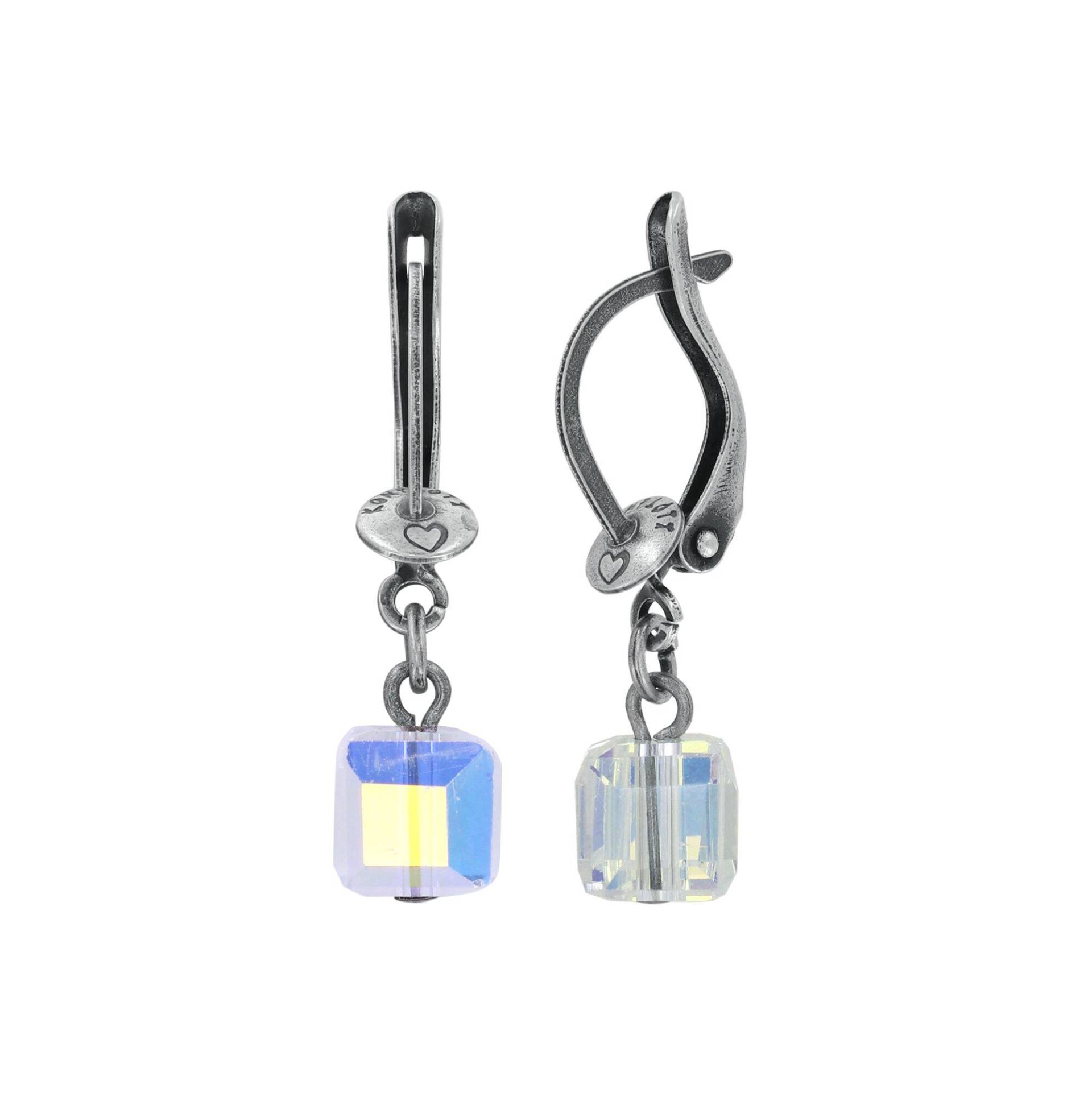 konplott - Ohrringe - Cubes weiß von konplott