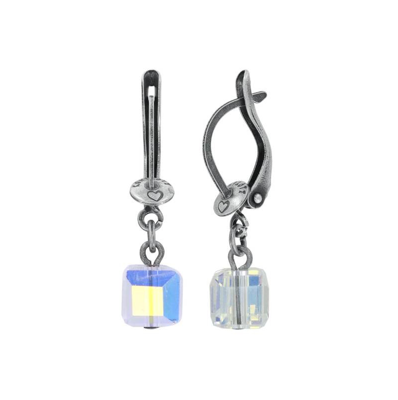 konplott - Ohrringe - Cubes weiß von konplott