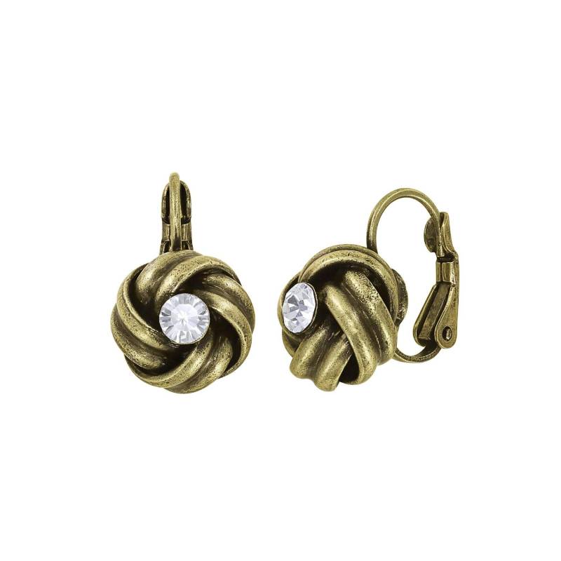 konplott - Ohrringe - La Comtesse II braun von konplott