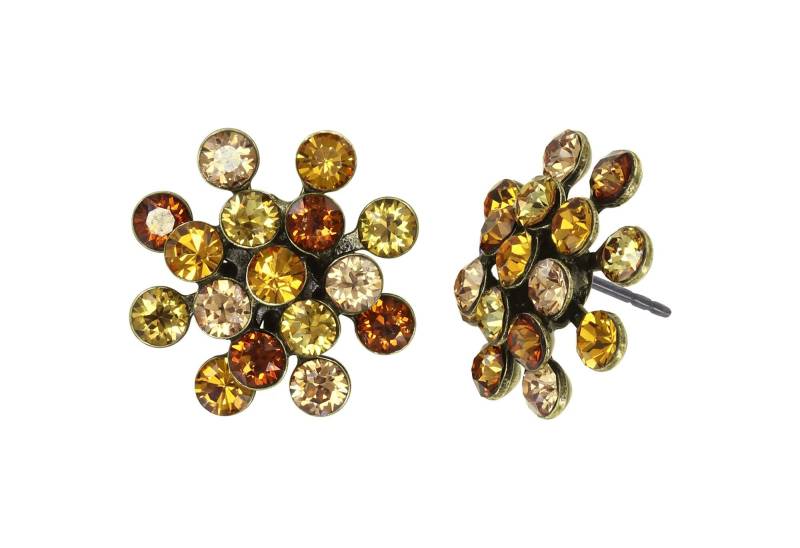 konplott - Ohrringe - Magic Fireball Mini gelb/orange/silver von konplott