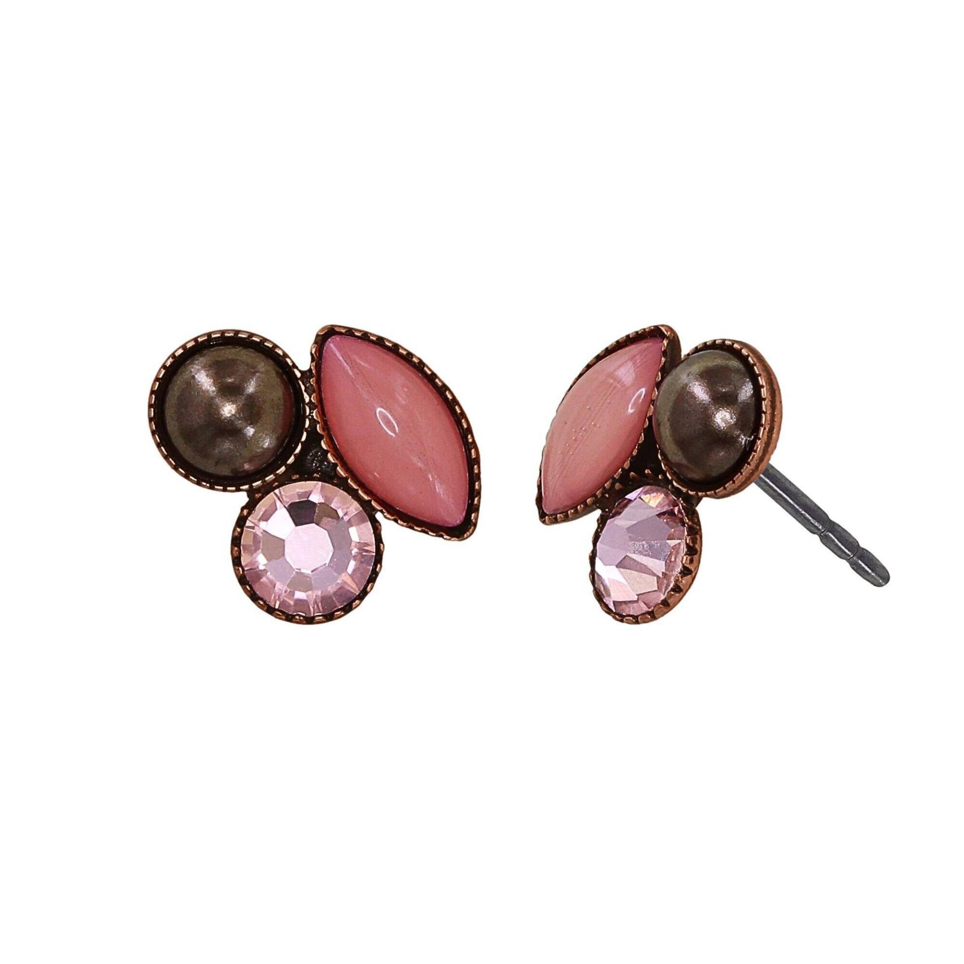 konplott - Ohrringe - Margarita pink von konplott