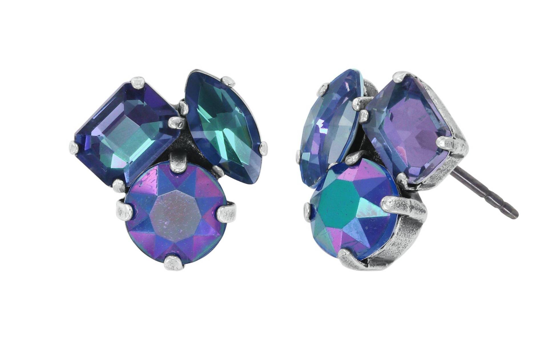 konplott - Ohrstecker - Afternoon Tea de Luxe blau von konplott