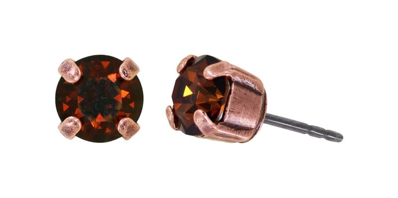 konplott - Ohrstecker - Black Jack braun von konplott