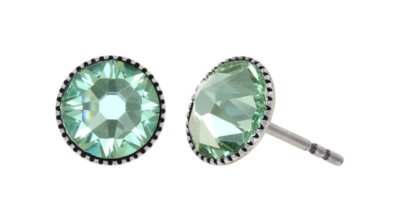 konplott - Ohrstecker - Black Jack grün von konplott