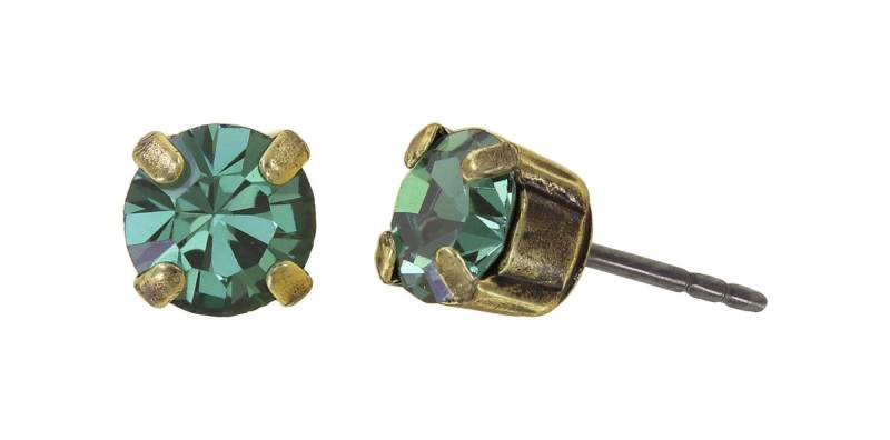 konplott - Ohrstecker - Black Jack grün von konplott